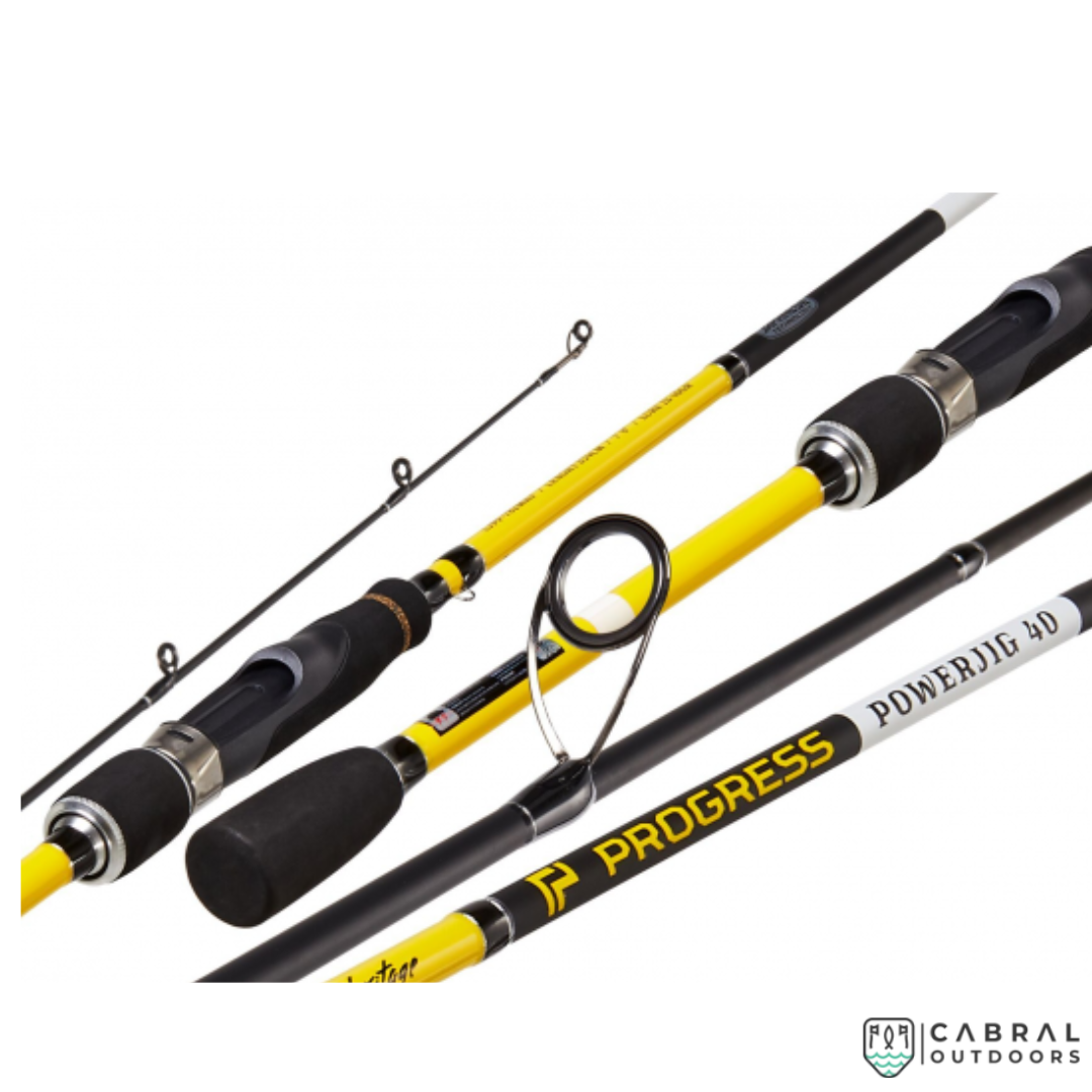 Lucky John Progress Powerjig Spinning Rod  Bait Casting Rods  Lucky John  Cabral Outdoors  