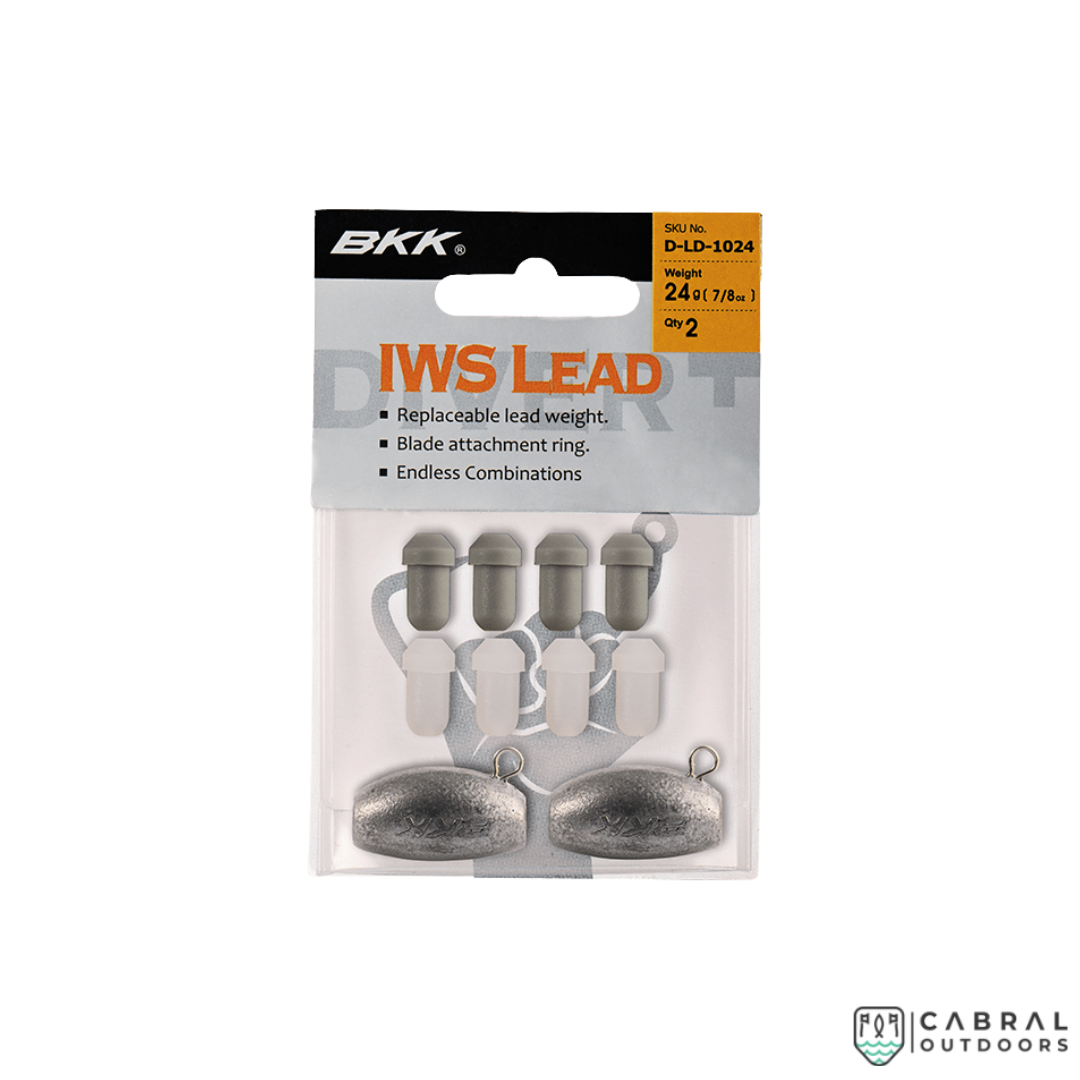 BKK IWS Lead Weight | Size:18-24g  sinker  BKK  Cabral Outdoors  