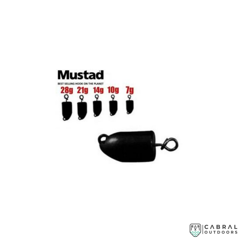 Mustad Fastach Worm Weight FTFW-BP | Weight: 21-70g  sinker  Mustad  Cabral Outdoors  