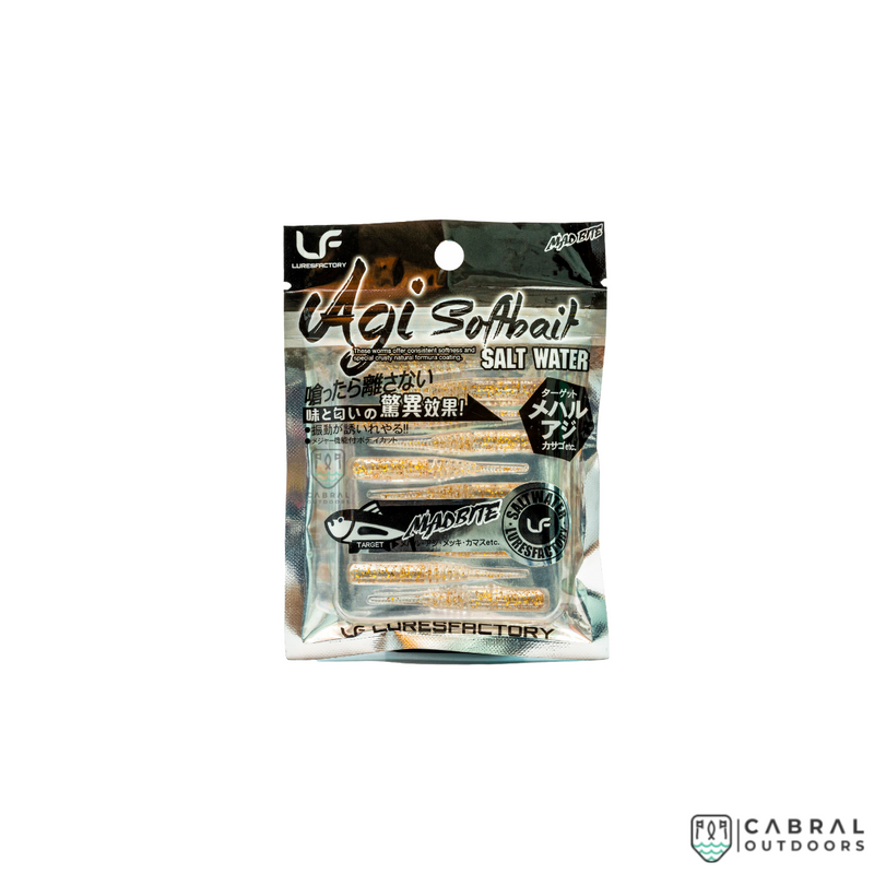 Lures Factory Aji Softbaits Kumo | Size:5-3.8cm | 1g  Worm  Lures Factory  Cabral Outdoors  