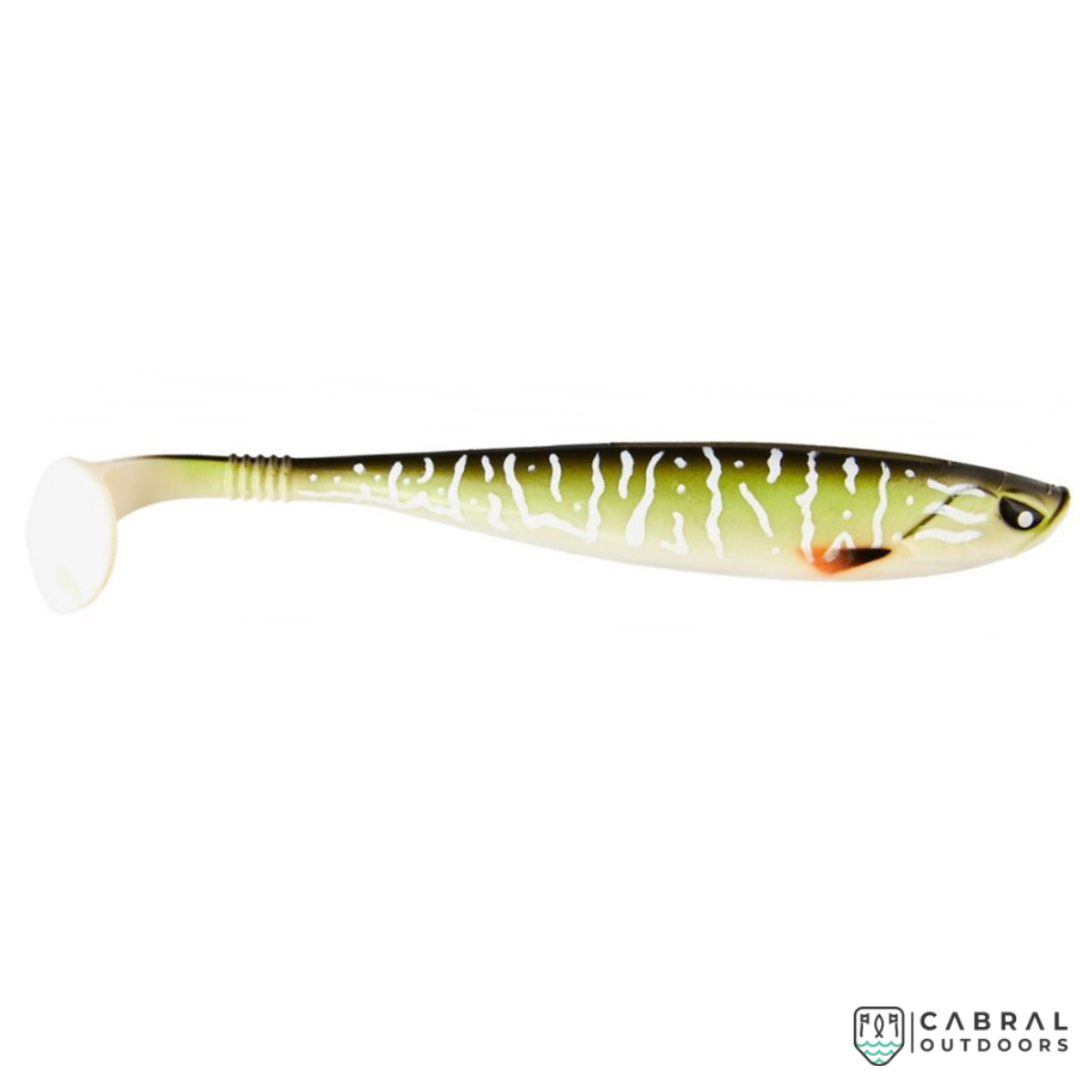 Lucky John 3D Basara Soft Swim | 3.5 inch | 6 pcs  Paddle Tail  Lucky John  Cabral Outdoors  