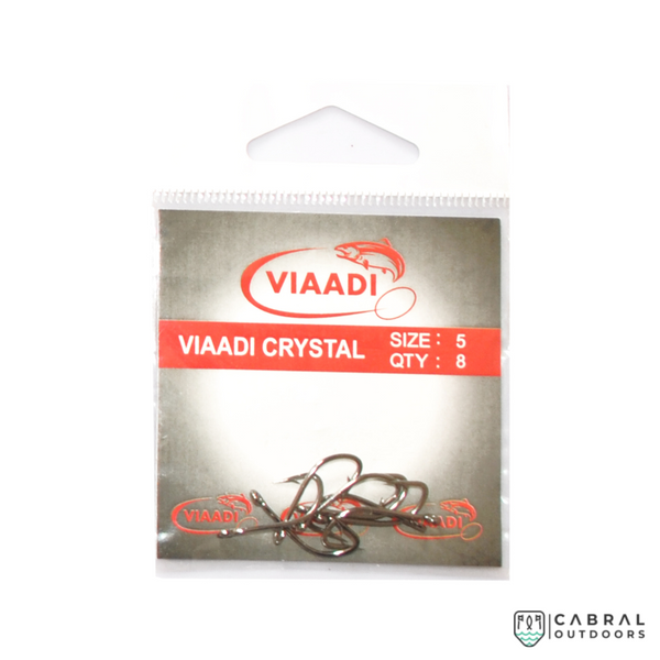 Viaadi Crystal Hooks | Size: 1-5/0  Hooks  Viaadi  Cabral Outdoors  