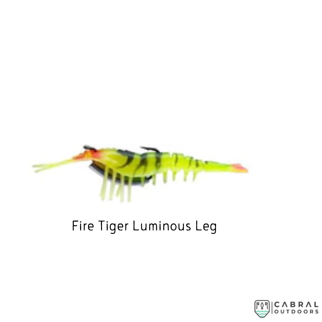 Lucana Live Chemmeen Shrimp Lure | Size: 10cm I 13-21g  Shrimp  Lucana  Cabral Outdoors  