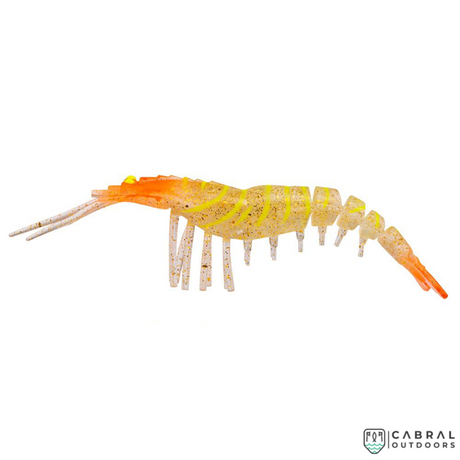 GFIN Crazy Shrimp | Pack of 2 | Size : 5 inch | 16g  Shrimp  GFIN  Cabral Outdoors  
