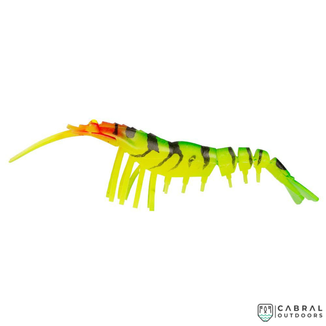 GFIN Crazy Shrimp | Pack of 2 | Size : 5 inch | 16g  Shrimp  GFIN  Cabral Outdoors  