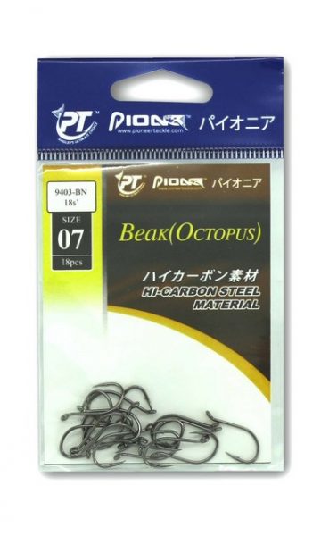 Pioneer Beak (Octopus) hooks | 9403-BN  Hooks  Pioneer  Cabral Outdoors  