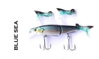 Lucana Django 125mm/17.5g, 1pcs/pkt  Jointed Shads  Lucana  Cabral Outdoors  