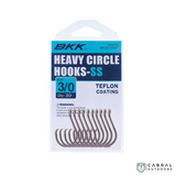 BKK SS Heavy Circle Hooks | Size: 2-5/0  Live Bait Hooks  BKK  Cabral Outdoors  