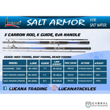 Lucana Salt Armor 7ft Baitcasting  Rod  Baitcasting Rod  Lucana  Cabral Outdoors  