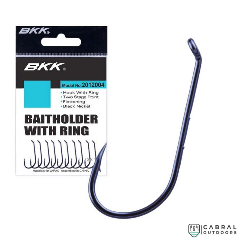 BKK Bait Holder With Ring Hooks | Size: 12-3/0