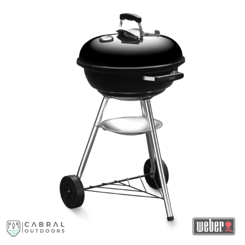 Weber Compact 47cm & 57cmCharcoal Barbeque Grill (Black)  Barbecue  Weber  Cabral Outdoors  