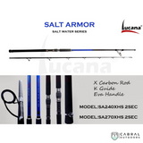 Lucana Salt Armor 8-9ft Spinning Rod  Spinning Rods  Lucana  Cabral Outdoors  