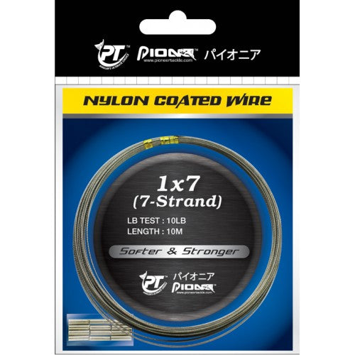 Pioneer 1X7 Nylon Coated Wire  Wire Leader  Pioneer  Cabral Outdoors  