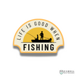 Life is Good Sticker  stickers  WaveTheory  Cabral Outdoors  