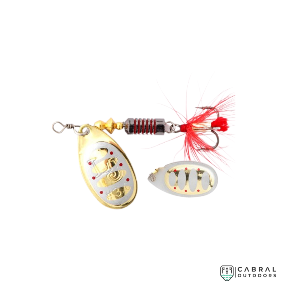 Lucky John Bonnie Blade Spinner | Size: #1-#5 | 2.7-13.4g  Spinners  Lucky John  Cabral Outdoors  