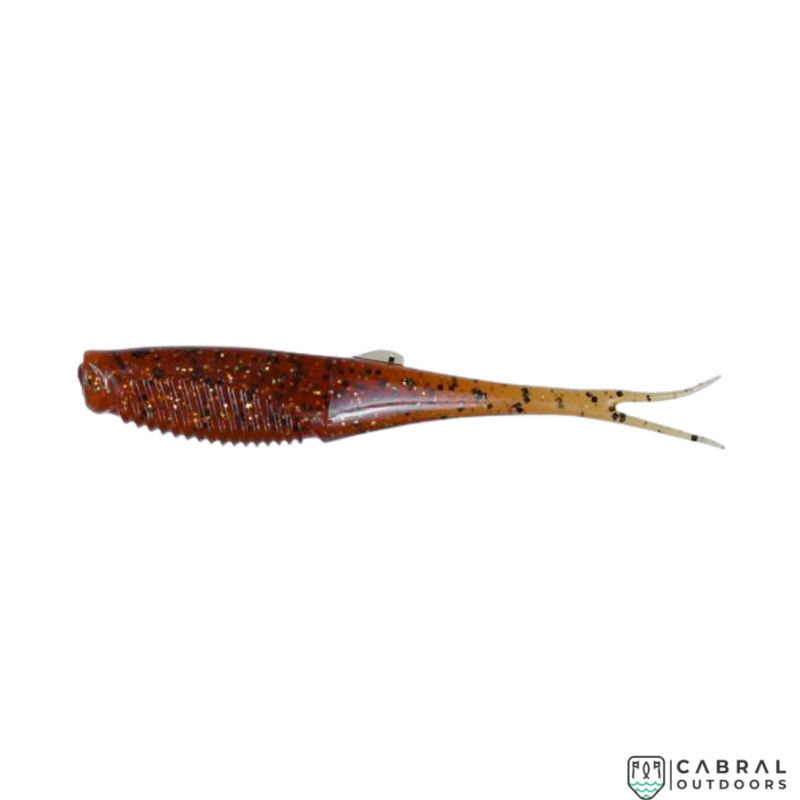 Shimano Squidgies Bio Tough  Flick Bait | Size: 2.9-3.9inches  Split Tail  Shimano  Cabral Outdoors  