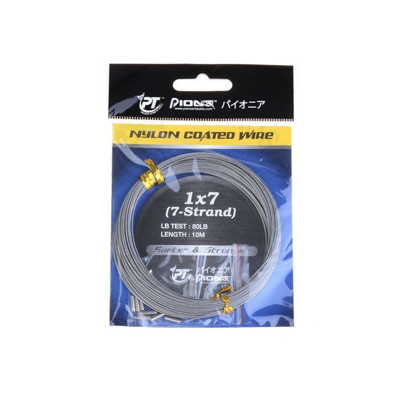 Pioneer 1X7 Nylon Coated Wire  Wire Leader  Pioneer  Cabral Outdoors  