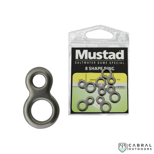Mustad Stainless Steel 8 Shaped Rings    Mustad  Cabral Outdoors  