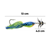 Triton Monster Jr. 13cm/15.5g, 1pcs/pkt  Buzz Frog  Lures Factory  Cabral Outdoors  