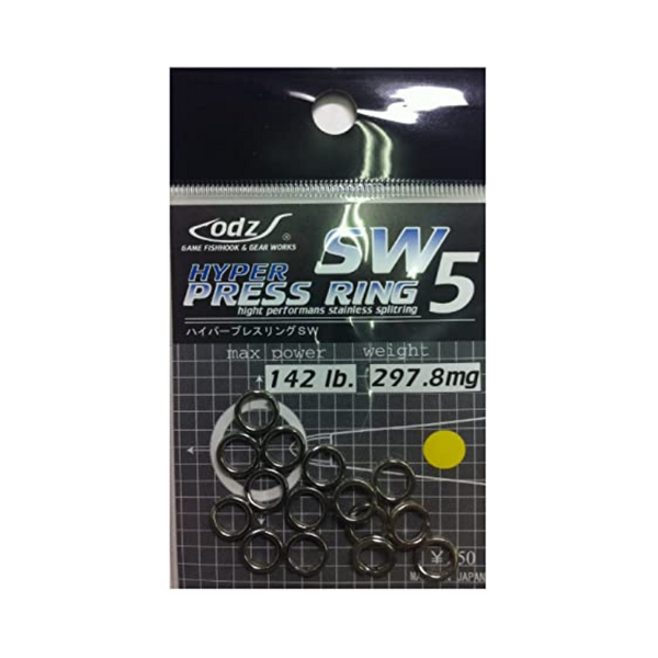 ODZ HYPER PRESS RING SW 3 and SW 5  Split Ring  ODZ  Cabral Outdoors  