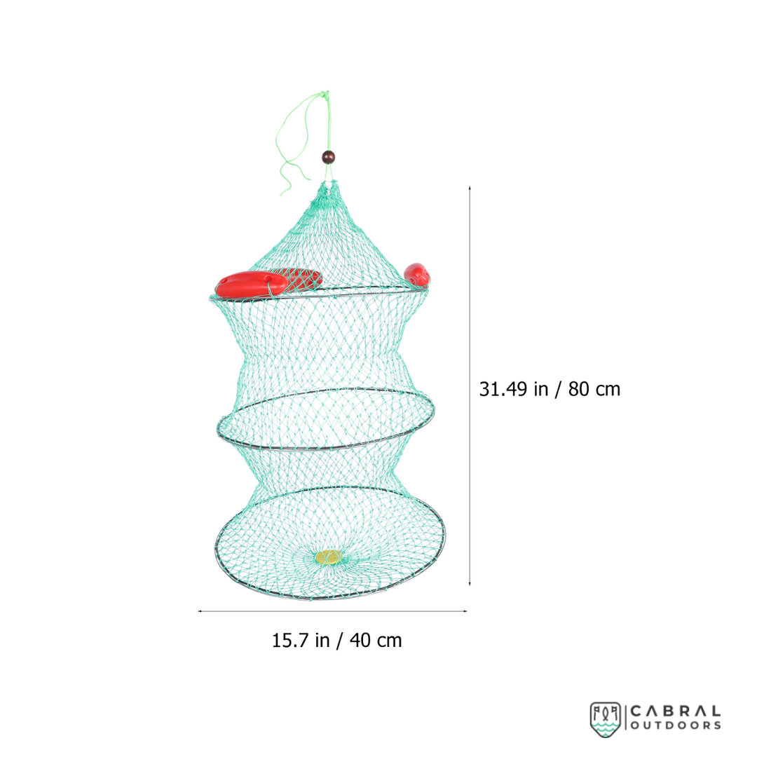 Sure Catch Collapsible Nylon Keeper with Red Float  Nets/Trap  Sure Catch  Cabral Outdoors  