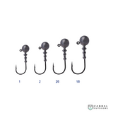 BKK Silent Chaser 0.8X Football Head Micro Jighead | Size-1-2/0