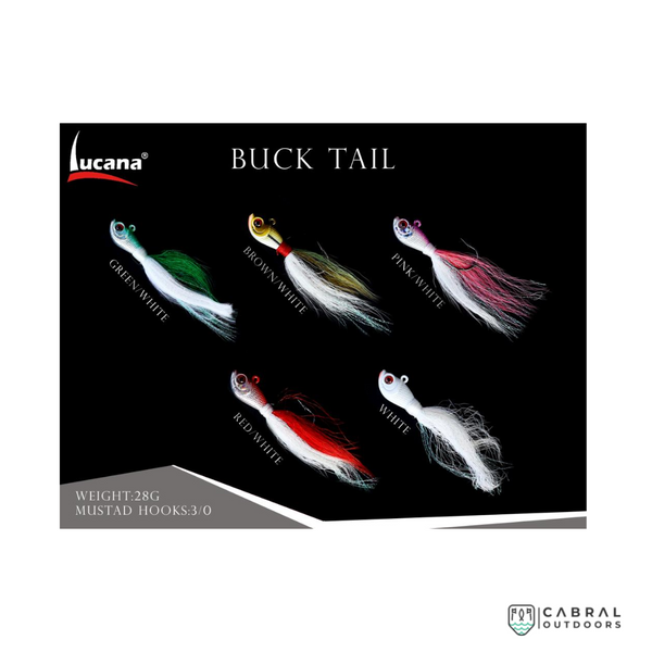 Lucana Buck Tail | 28g  Bucktail Jigs  Lucana  Cabral Outdoors  