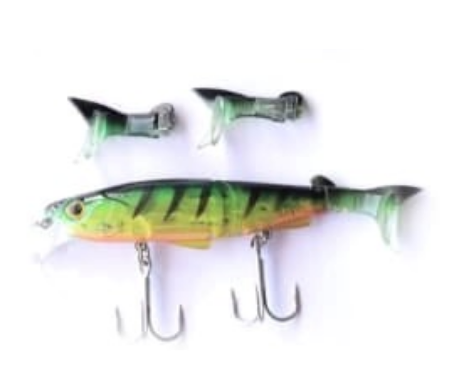 Lucana Django 125mm/17.5g, 1pcs/pkt  Jointed Shads  Lucana  Cabral Outdoors  