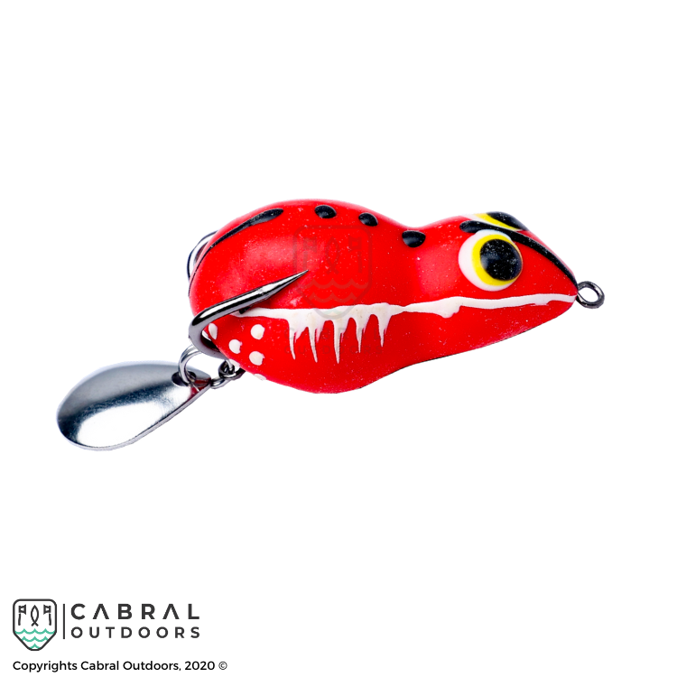 LuresFactory Combait Spinner Rakkoon Series | Size: 4cm | 6g | 1pcs/pkt  Spinners  Lures Factory  Cabral Outdoors  LuresFactory Rakkoon | Frog Lure with Spinner | Size 4cm | Weight 6g