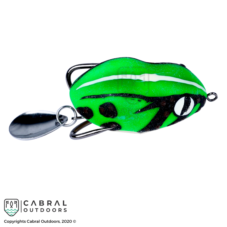 LuresFactory Combait Spinner Junko Series | Weight: 7g | 4cm | 1pcs/pkt  Frog  Lures Factory  Cabral Outdoors  LuresFactory Junko | Frog Lure with Spinner | Weight 7g | Size 4cm 