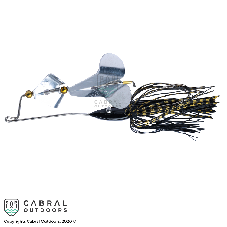 LuresFactory MEGAFROX Prodigy BuzzBait Mark2 Spinner 30g | 13cm | size 5/0 | 1pcs/pkt  Buzz Baits  Lures Factory  Cabral Outdoors  