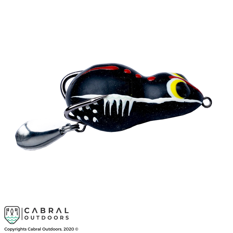 LuresFactory Combait Spinner Rakkoon Series | Size: 4cm | 6g | 1pcs/pkt  Spinners  Lures Factory  Cabral Outdoors  LuresFactory Rakkoon | Frog Lure with Spinner | Size 4cm | Weight 6g