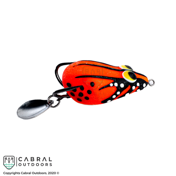 shorts Lure Factory Bhupathy Rubber Frog, Double spinner frog lure for  Snakehead