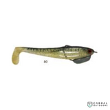 Zerek Flat Shad Pro Soft Lure | Size: 4.5inch and 5inch | 17g and 22g  Paddle Tail  Zerek  Cabral Outdoors  