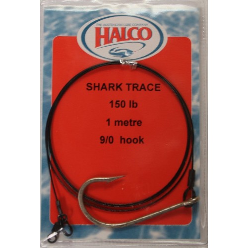 Halco Wire Shark Trace 1M, 100lb-150lb  Wire Leader  Halco  Cabral Outdoors  