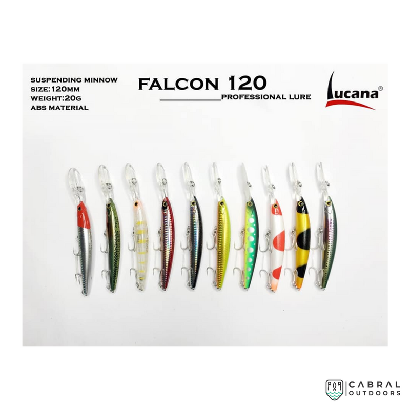 Lucana Falcon 120 Hard Lure | Size: 120mm | 20g  Deep Diver  Lucana  Cabral Outdoors  