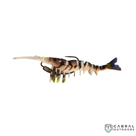 GFIN Crazy Shrimp | Pack of 2 | Size : 5 inch | 16g  Shrimp  GFIN  Cabral Outdoors  