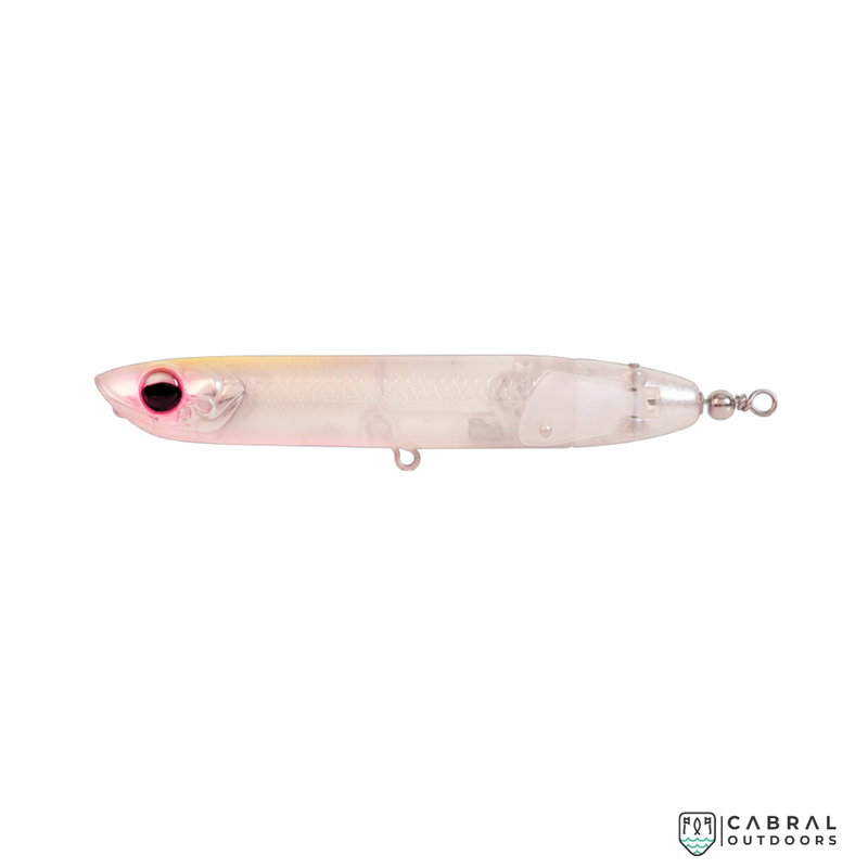 Bone Hoverjet 130F Topwater Hard Bait (with treble hooks) | Size: 130mm | 28g  Prop Baits  Bone  Cabral Outdoors  