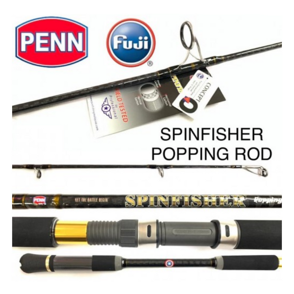 PENN Spinfisher 8ft Popping Rod, Cabral Outdoors
