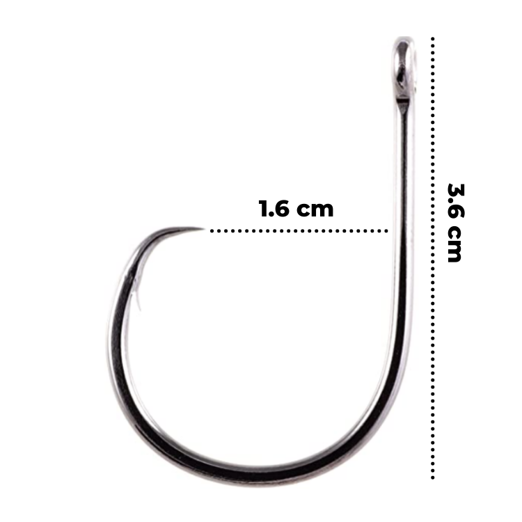 Owner 5179-151 SSW In-Line Circle Hook | Size : 5/0 | 7 pcs per pack  Hooks  Owner  Cabral Outdoors  