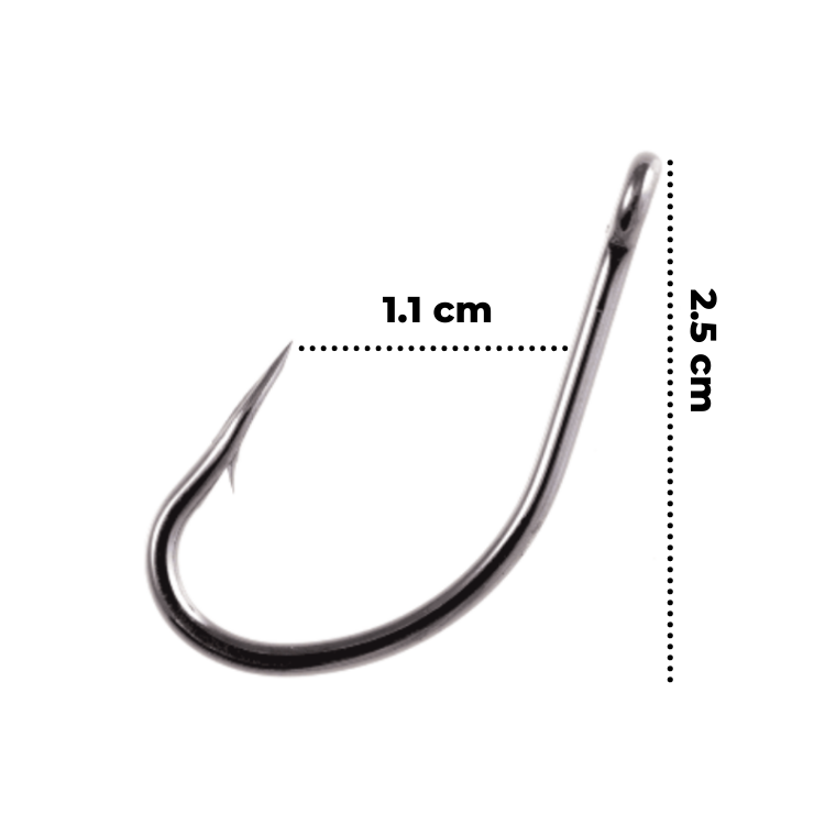 Owner 5106-101 Flyliner Live Bait Hook | Size : 1 | 7 pcs per pack  Hooks  Owner  Cabral Outdoors  