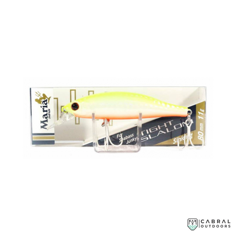 Maria Tight Slalom Sinking Minnow | Size: 80mm | 11g  Jerk Baits  Maria  Cabral Outdoors  