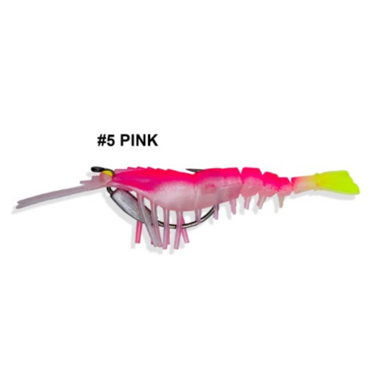 Lucana Live Chemmeen Shrimp Lure | Size: 10cm I 13-21g  Shrimp  Lucana  Cabral Outdoors  