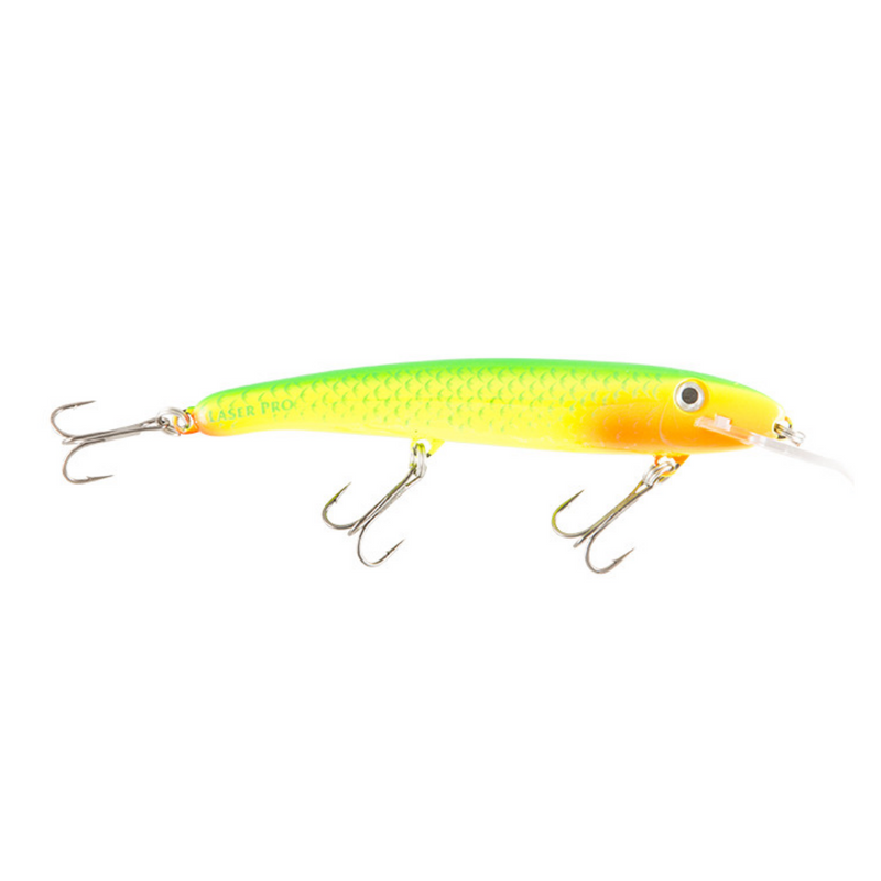 Halco Laser Pro 120MT DD Green Fluoro Hard Lure | Size: 118mm | 20g  Stick Baits  Halco  Cabral Outdoors  
