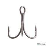 VMC Black Nickel Treble Hooks 7554 BN | Size: 1-2/0  Treble Hooks  VMC  Cabral Outdoors  