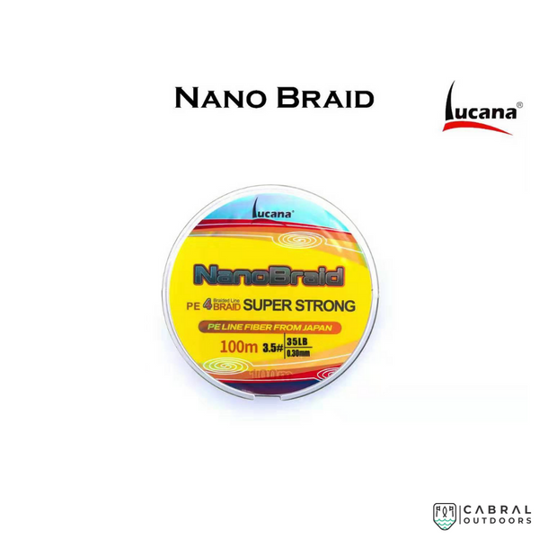 Lucana Nano Braid 4X Super Strong 100M Braid Line