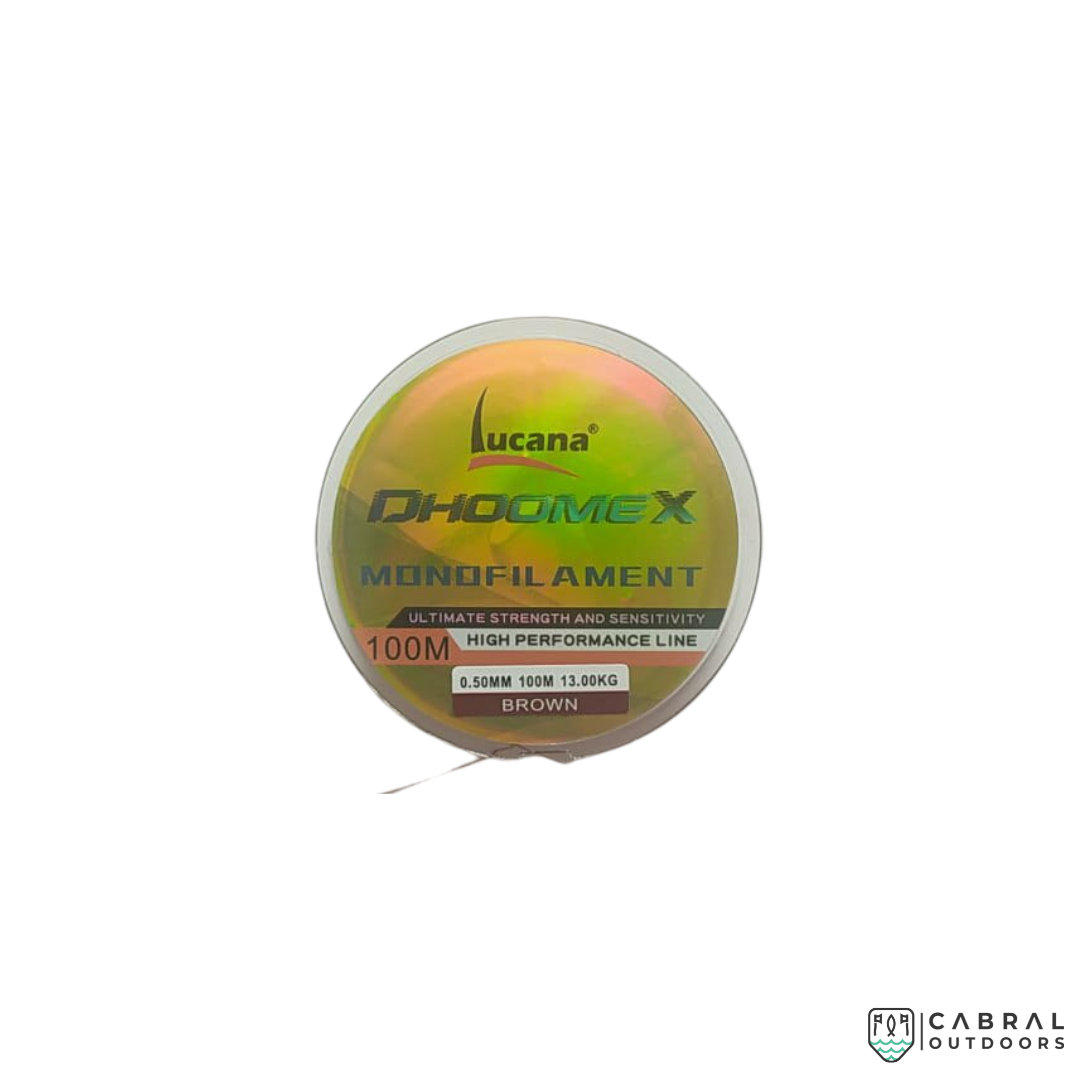 Lucana Dhoomex monofilament 100M line  Monofilament Line  Lucana  Cabral Outdoors  