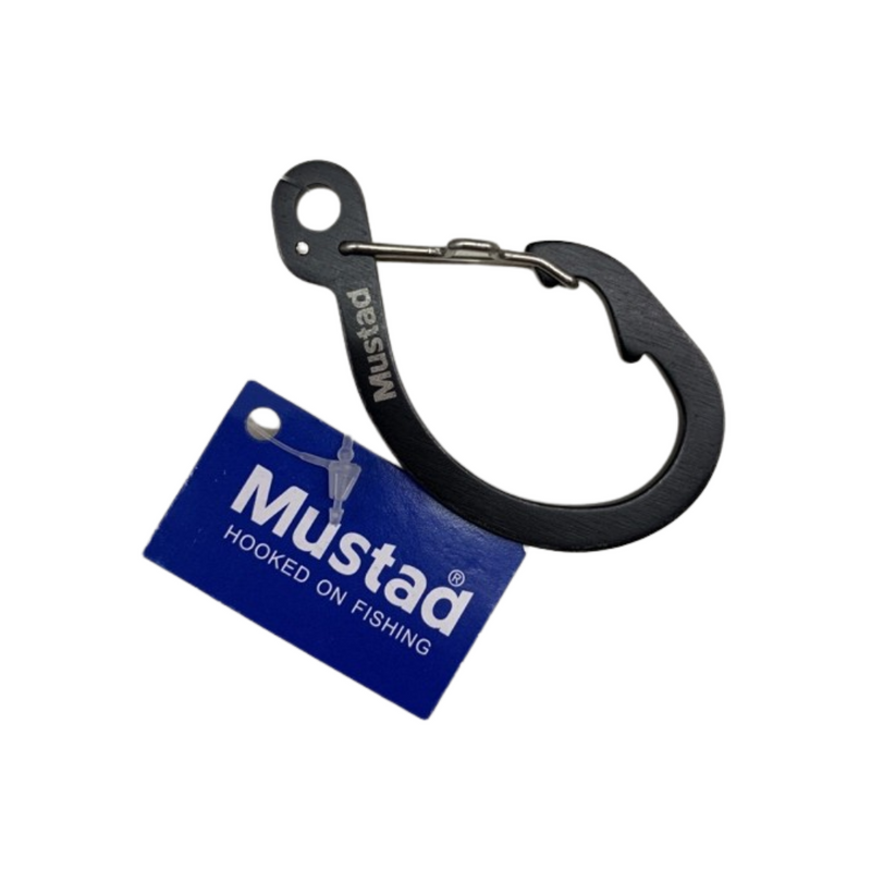 Mustad Carabiner Eco (Black)  Accessories  Mustad  Cabral Outdoors  