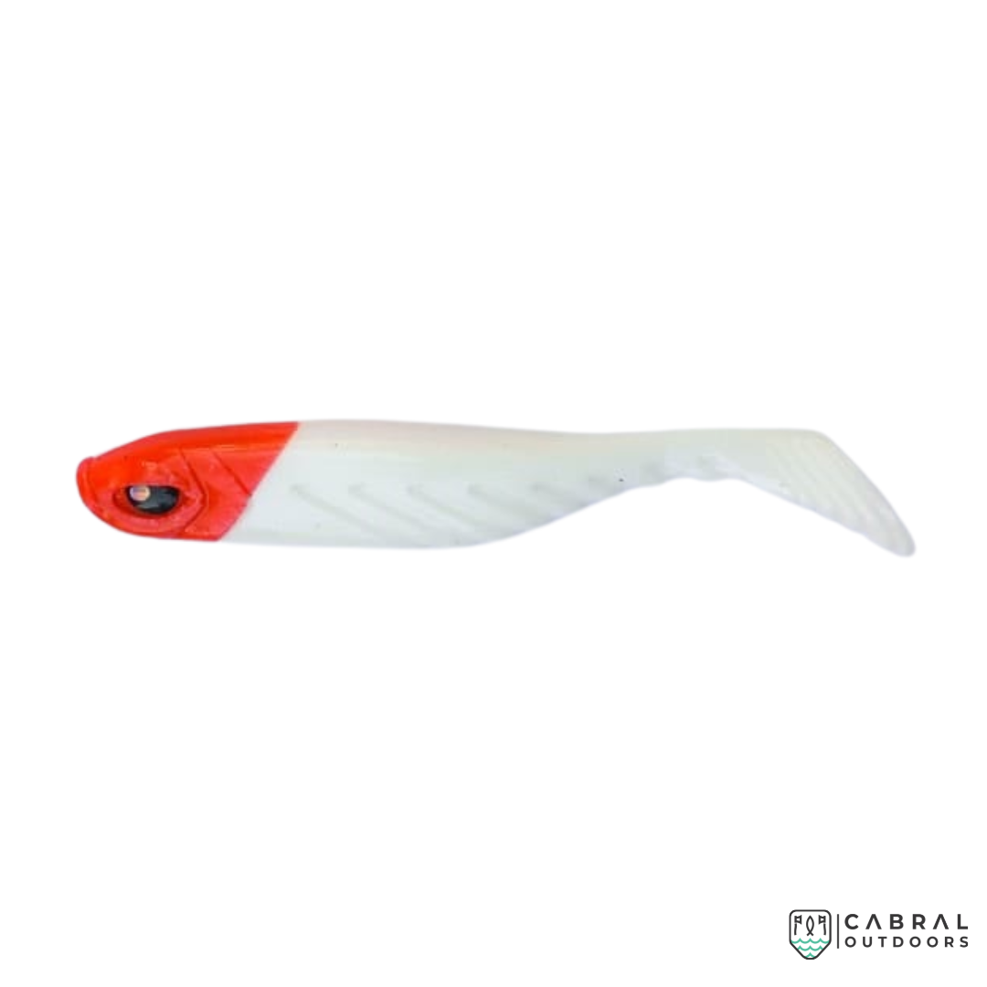 Lucana Cheeto Shade Soft Fishing Lure | Size: 10cm | 3pcs/pk  Paddle Tail  Lucana  Cabral Outdoors  