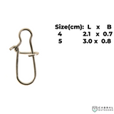 Mustad Duo Lock Black Nickle Snap MA028-BN | Size: 1-5  Snap  Mustad  Cabral Outdoors  